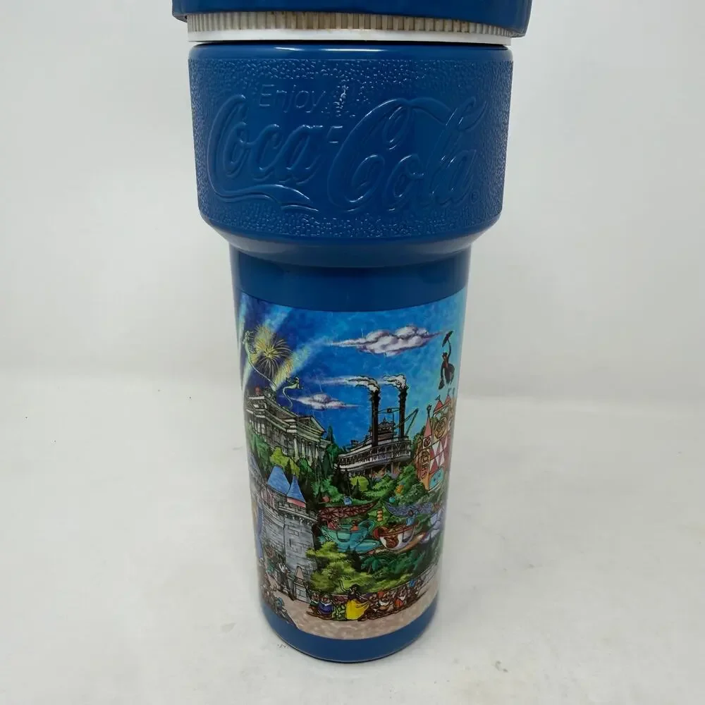 Vintage 90's Disneyland Fantasmic Coca-Cola Sipper Cup